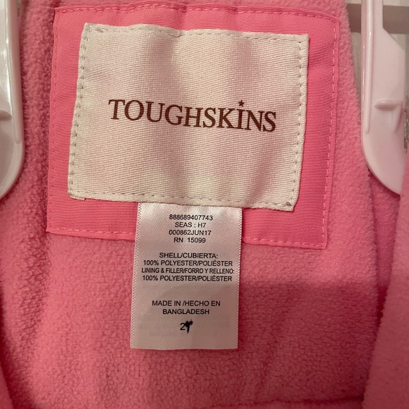 Girl’s 2T Toughskins Snow Bib - Picture 3 of 3
